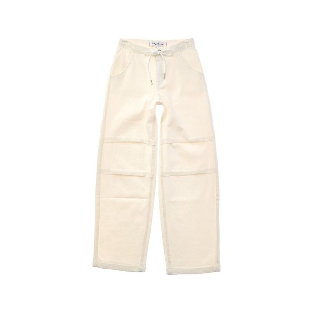 Vintage Havana Girls Pintuck Wide Leg Pant, White